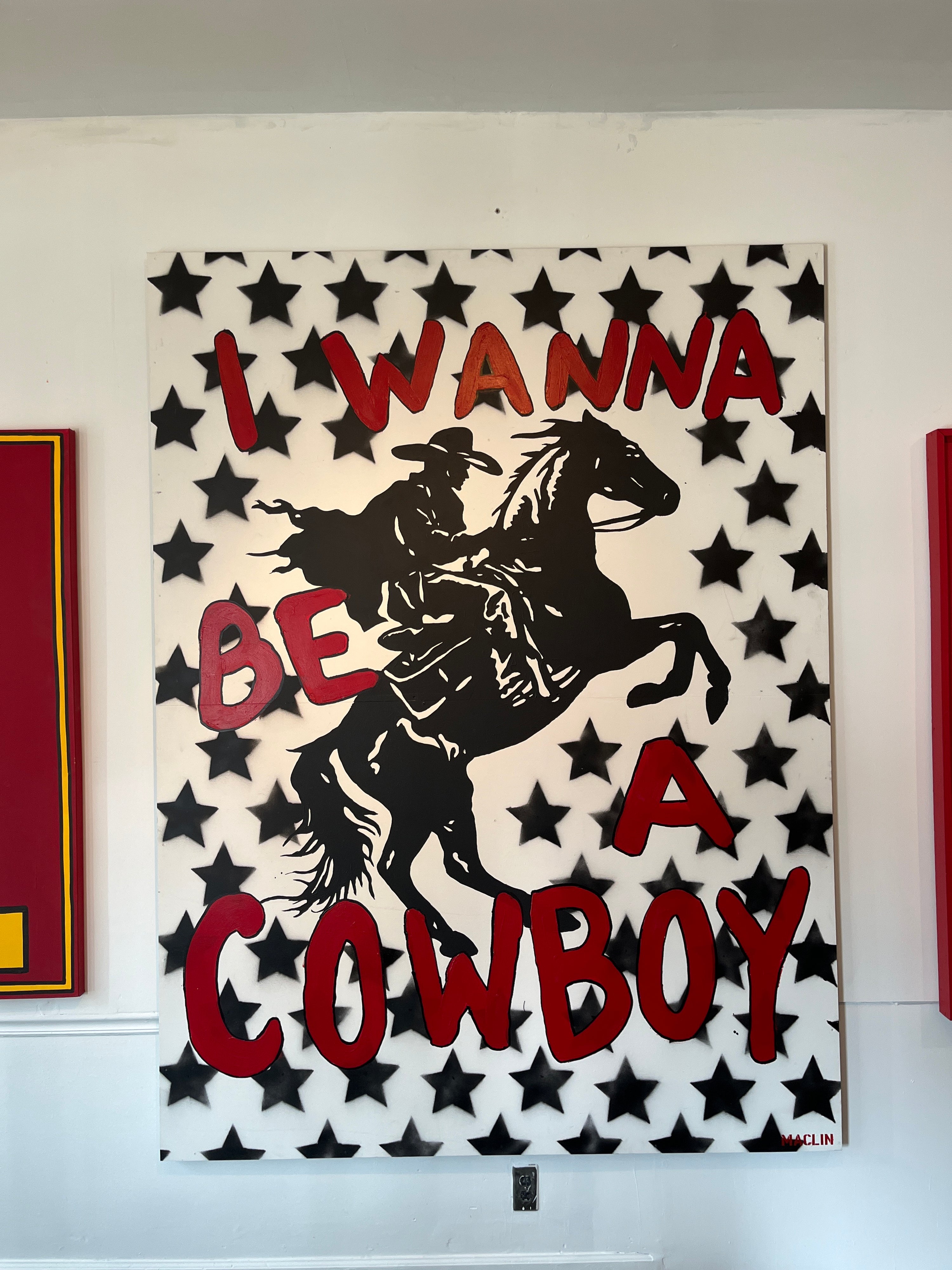 I WANNA BE A COWBOY